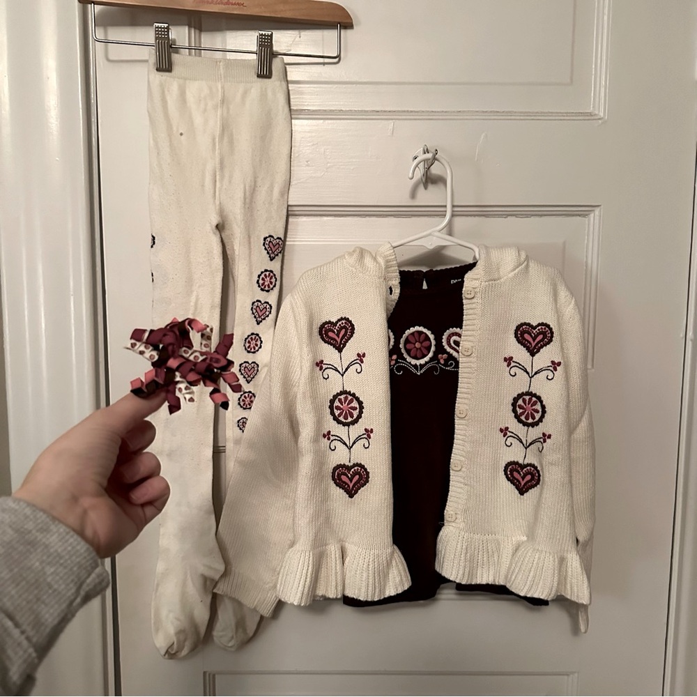 Gymboree girls size 5 outfit